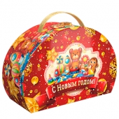 Новогодняя упаковка Футлярный картон